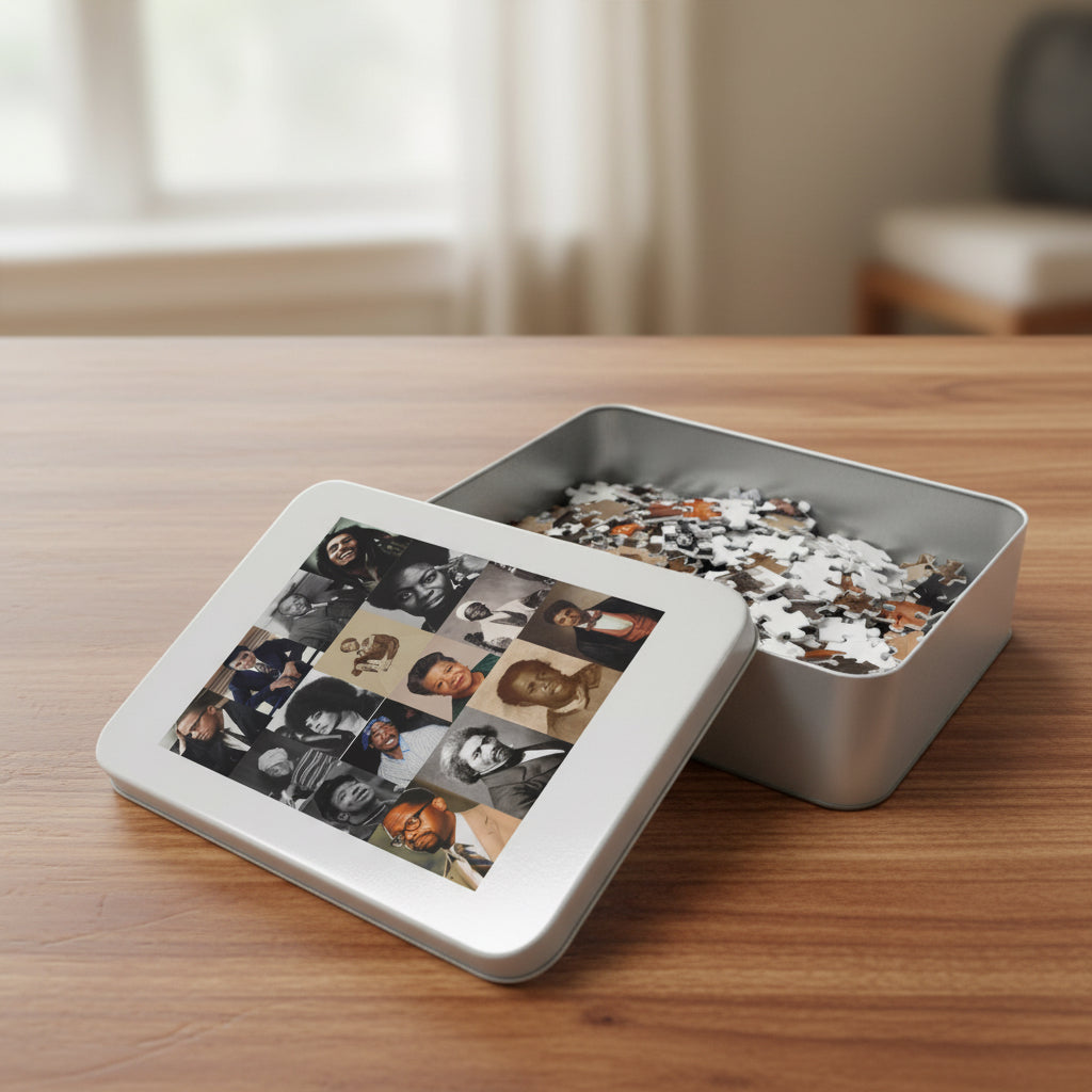 “Remember Them” Jigsaw Puzzle with Tin
