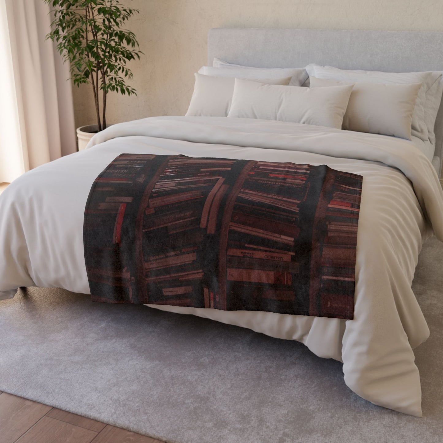 Booklover Throw Blanket