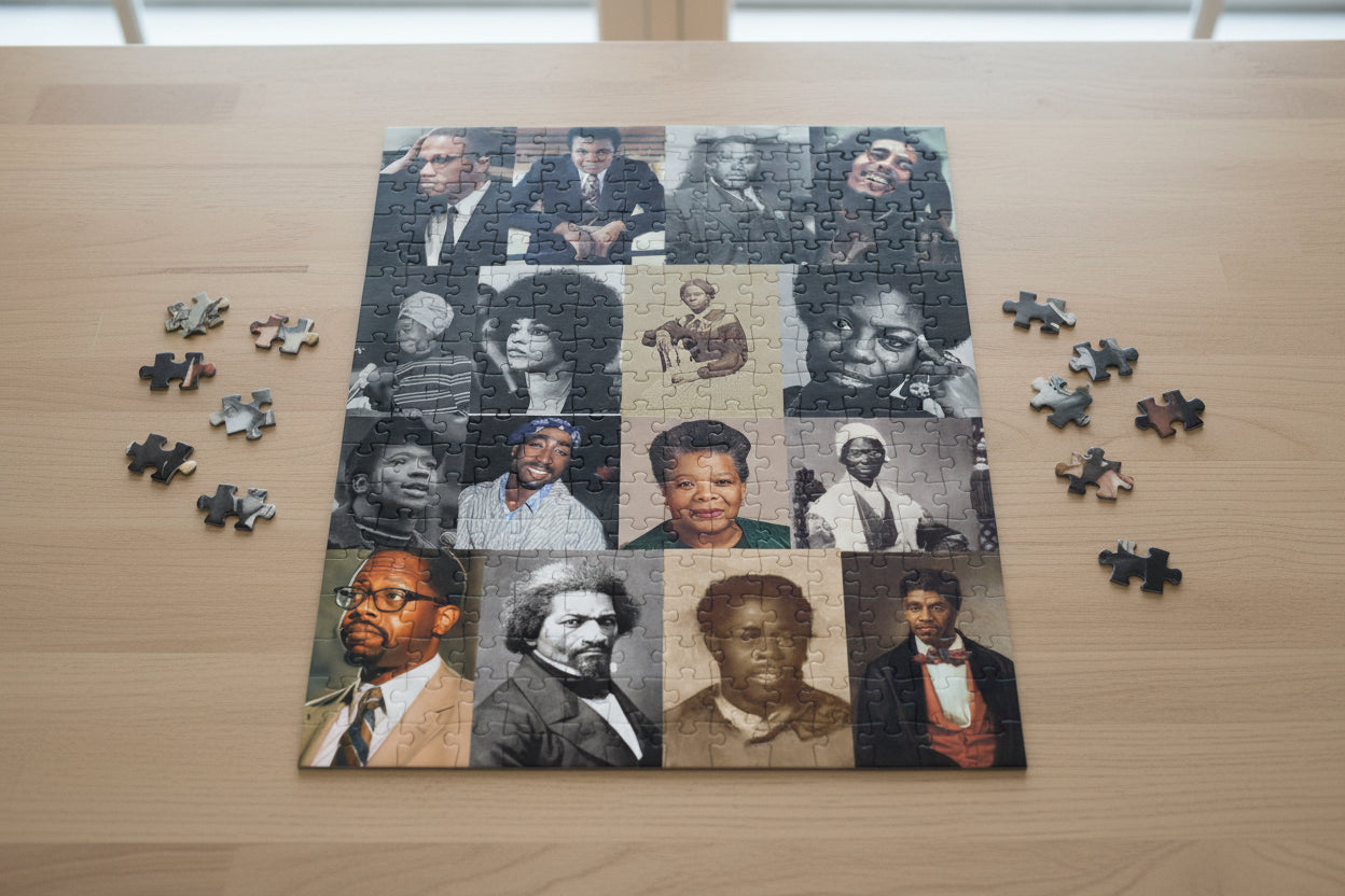 “Remember Them” Jigsaw Puzzle with Tin