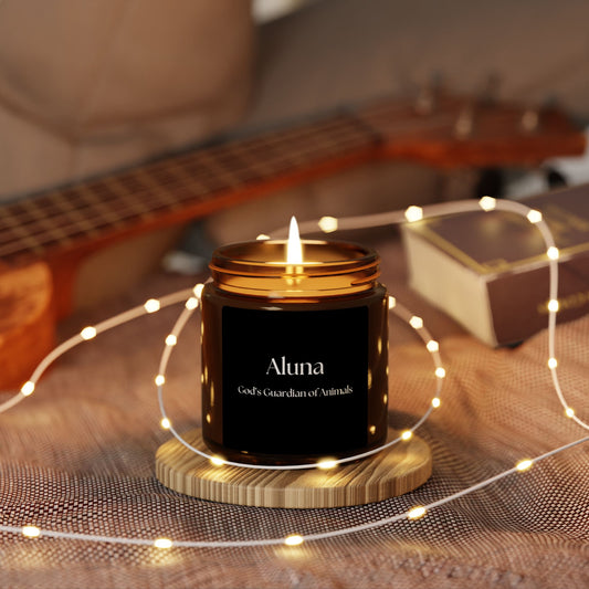 Aluna Scented: Amber Jar Aromatherapy Soy Candle
