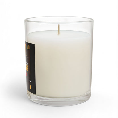 Princess Mendinca Glass Candle — 11 oz Decorative Scented Candle (Afrocentric, Empowerment Gift)